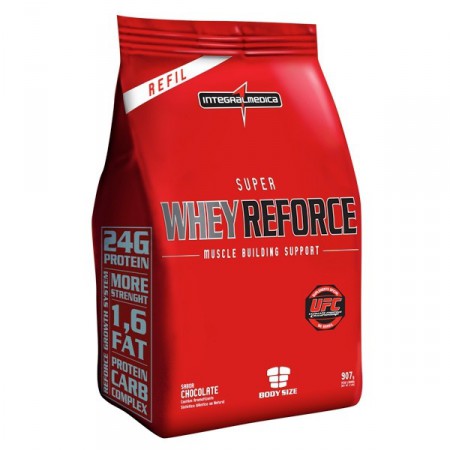 Super Whey Reforce Refil 907g - IntegralMédica	R$75,00. mais...